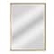 Head West Classic Gold Metal Framed Wall Mirror - 40" x 30"